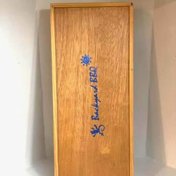 Wooden Box New BBQ Gift Set For BBQ Lovers | Premium Quality BBQ Grill Gift Set - Picture 6 of 7